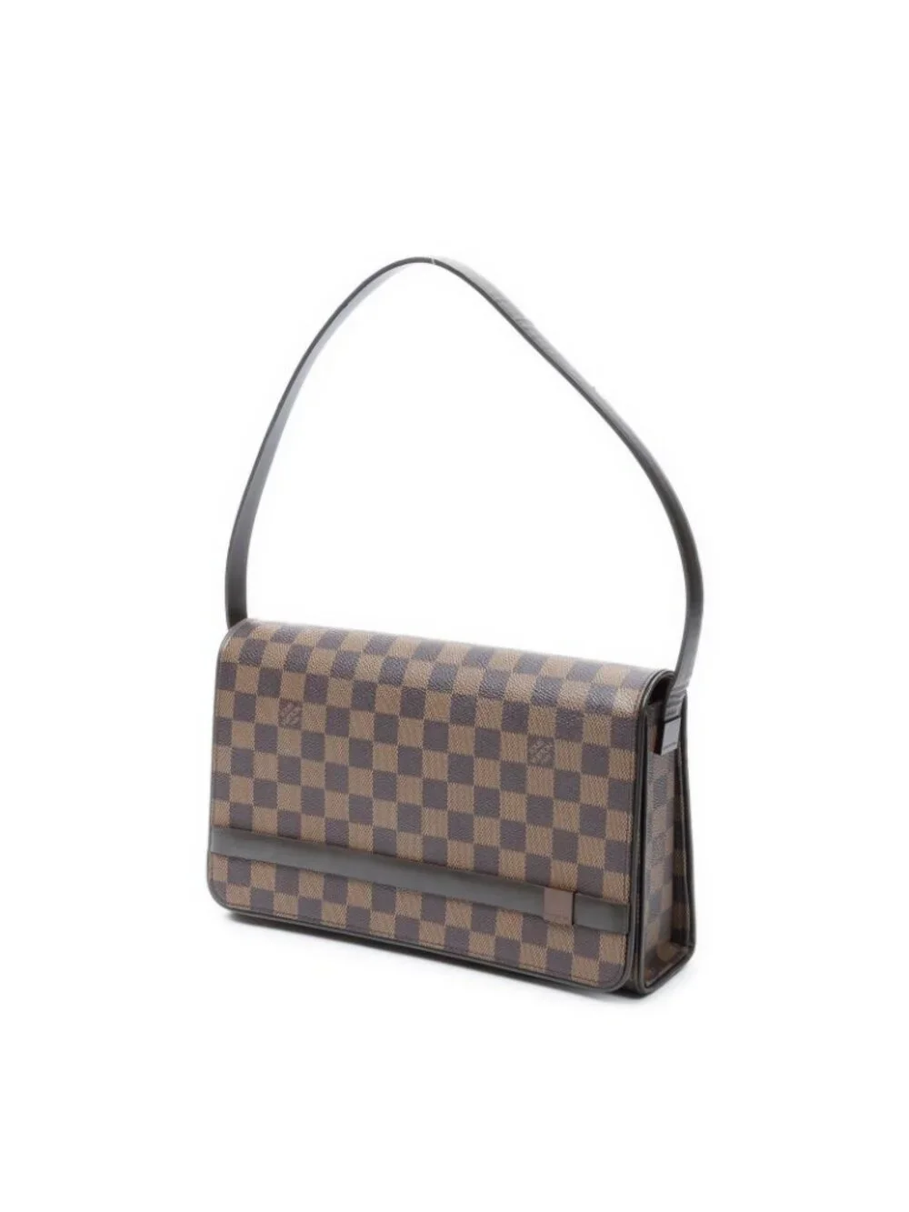 Louis Vuitton Tribeca Long Brown Damier Ebene Shoulder